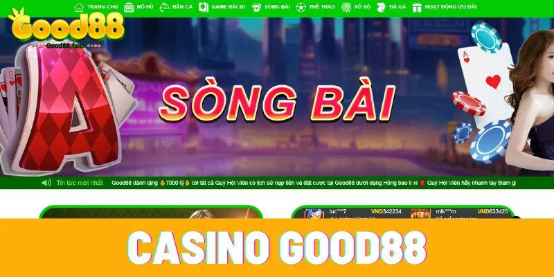 Casino trực tuyến theo tiêu chuẩn quốc tế, cảm giác chân thực như chơi tại sòng bạc